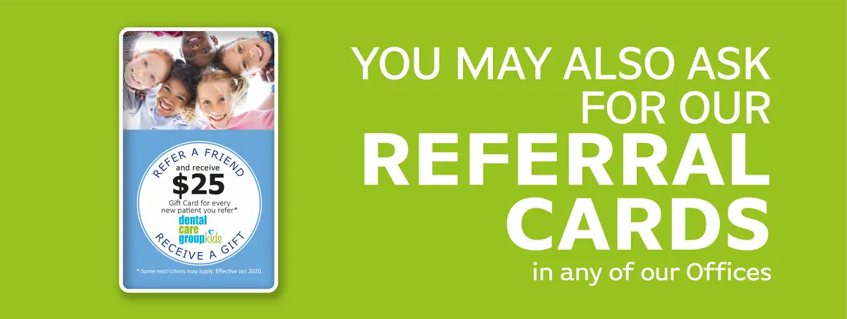 Referrals at Dental Care Group
