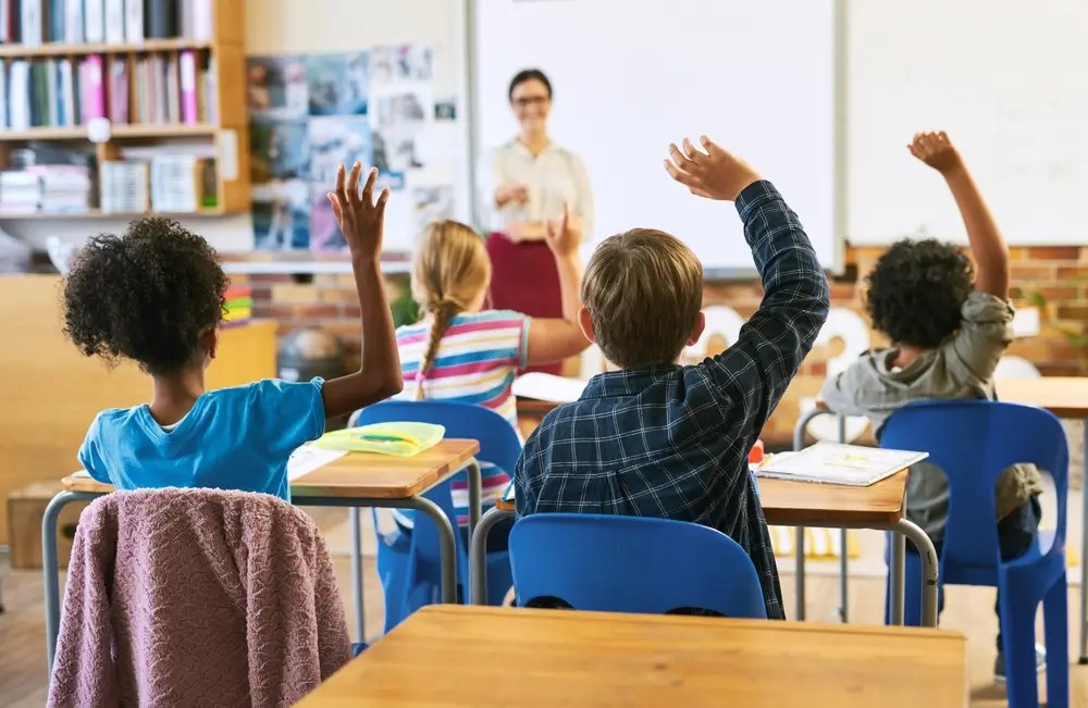 kids in school